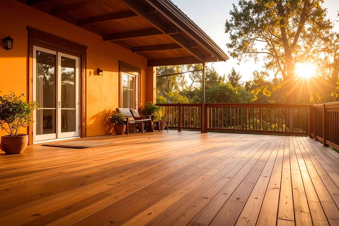 Deck coating and finishing