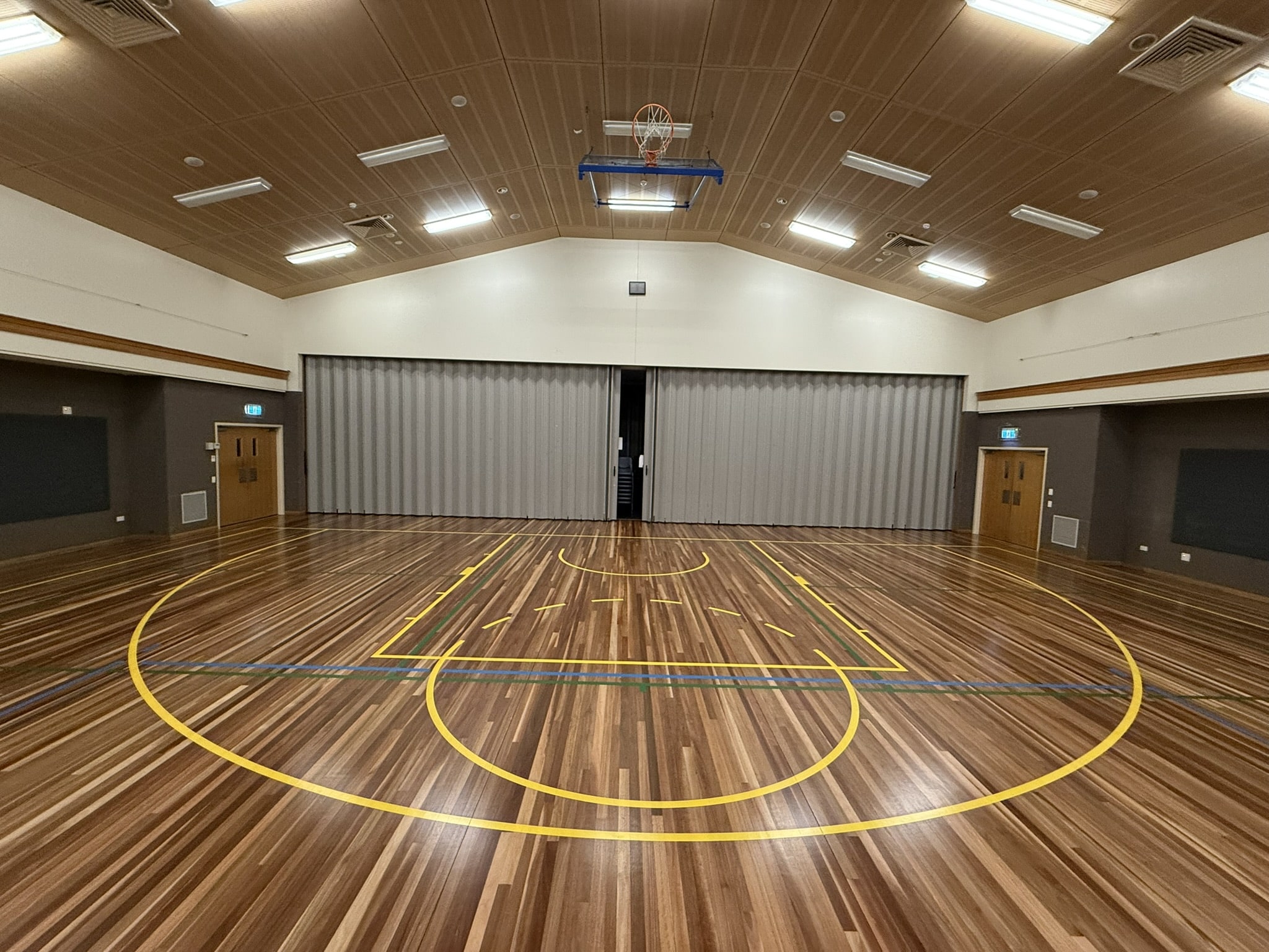 Sports floor restoration