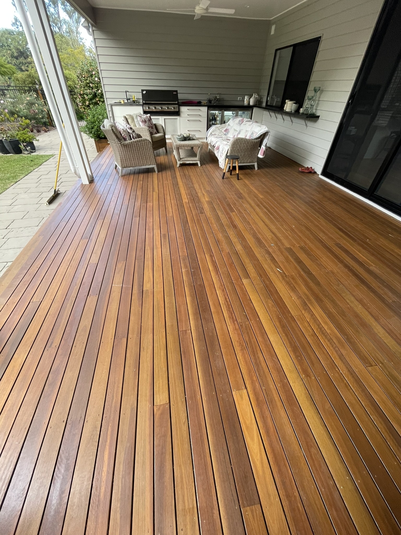 Council floor sanding and polishing